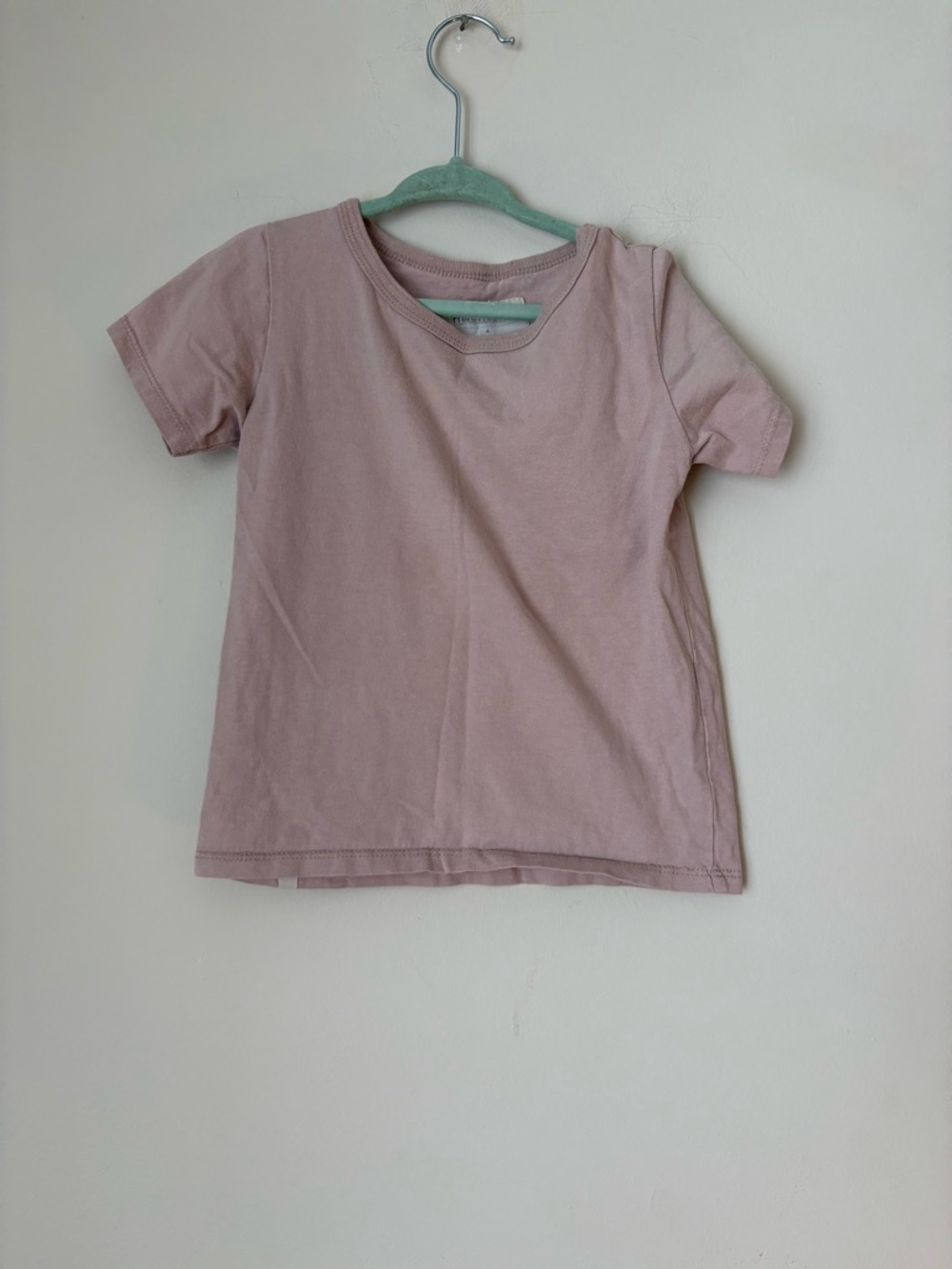 Mini mioche Kids Short Sleeve Tee - Dusty Pink 4T